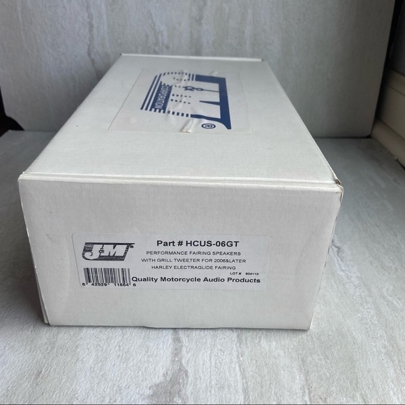 J&M performance fairing speakers for 2006 Harley Davidson and later New in Box - Picture 1 of 8